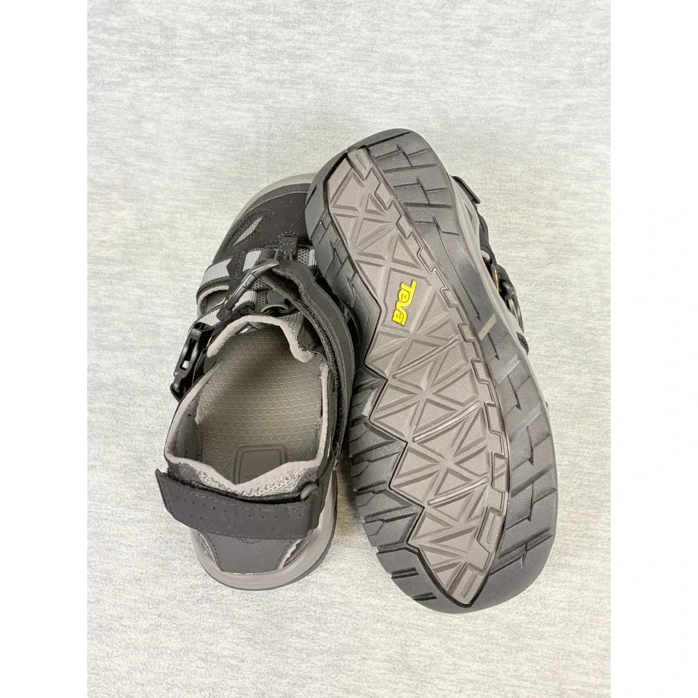 Teva Omnium 2 Water Hiking Shoes Mens * Black Grey Hybrid Sandals 1019180